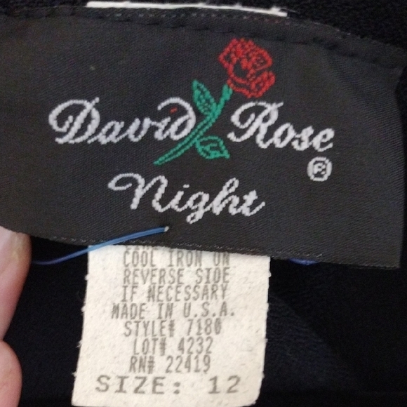 Gold and Black Blazer with Striped Collar - Picture 2 of 7